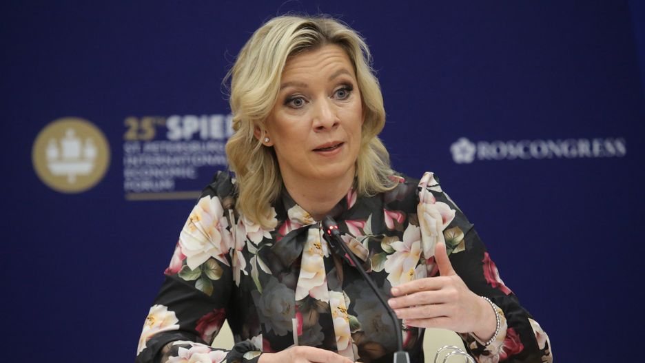 Maria Zacharowa, szefowa biura prasowego Ministerstwa Spraw Zagranicznych Federacji Rosyjskiej 