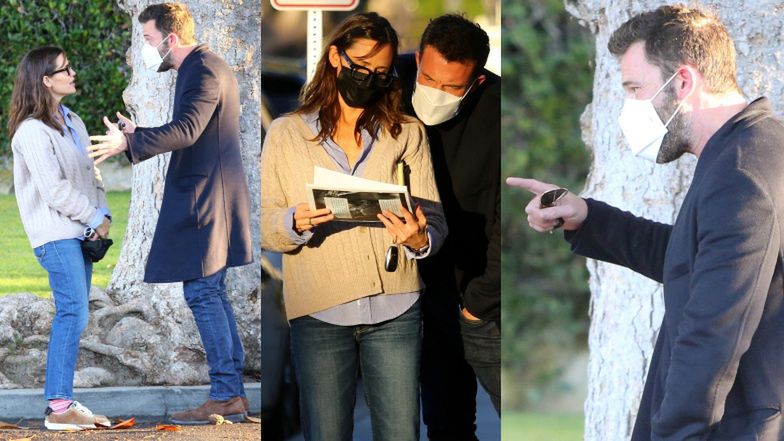 Spotkanie Bena Afflecka z byłą żoną