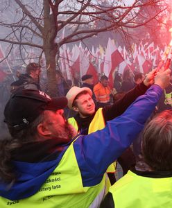 Protest rolników w Warszawie. Trzy osoby zostały zatrzymane