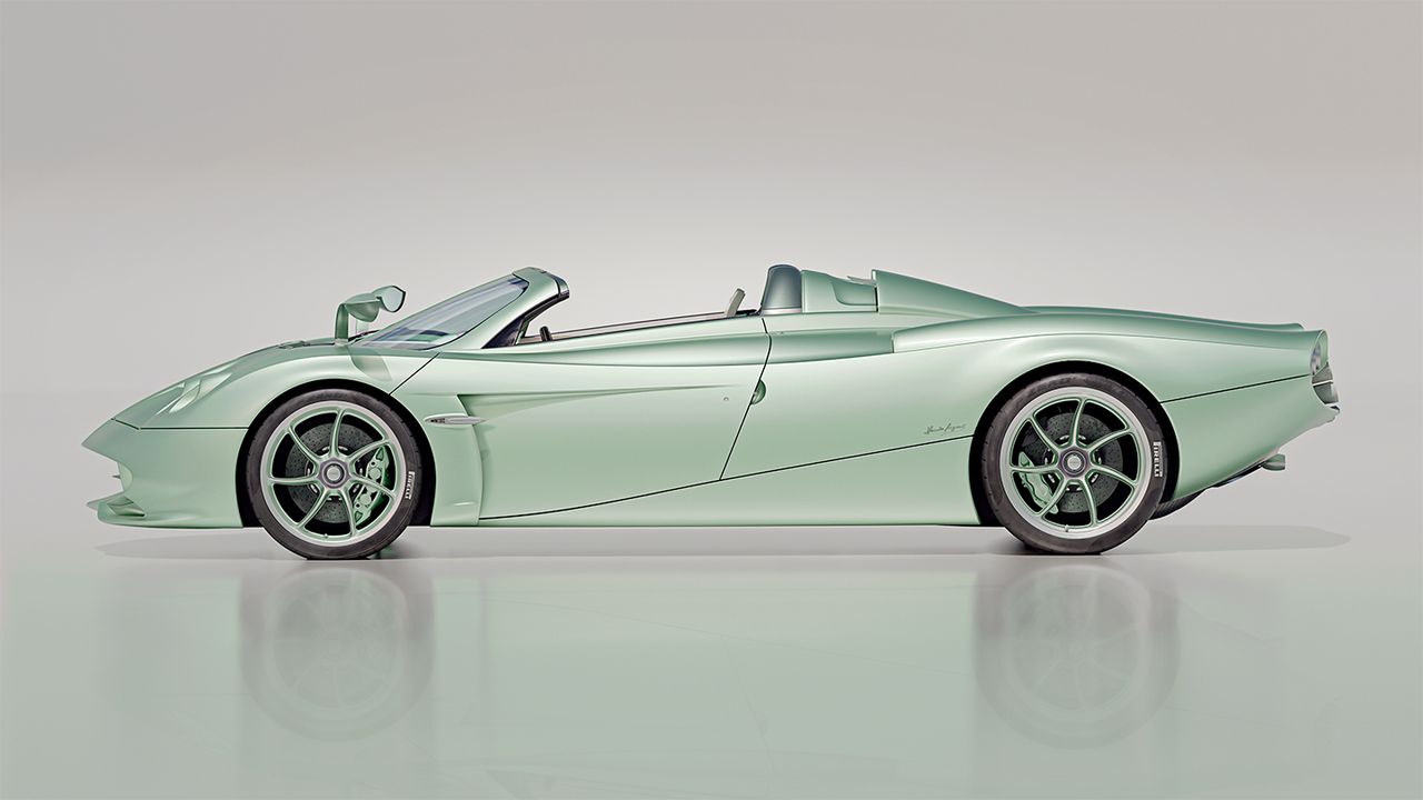 Jeszcze jedna Huayra na pożegnanie. Codalunga Speedster straciła dach, ale zyskała "manual"