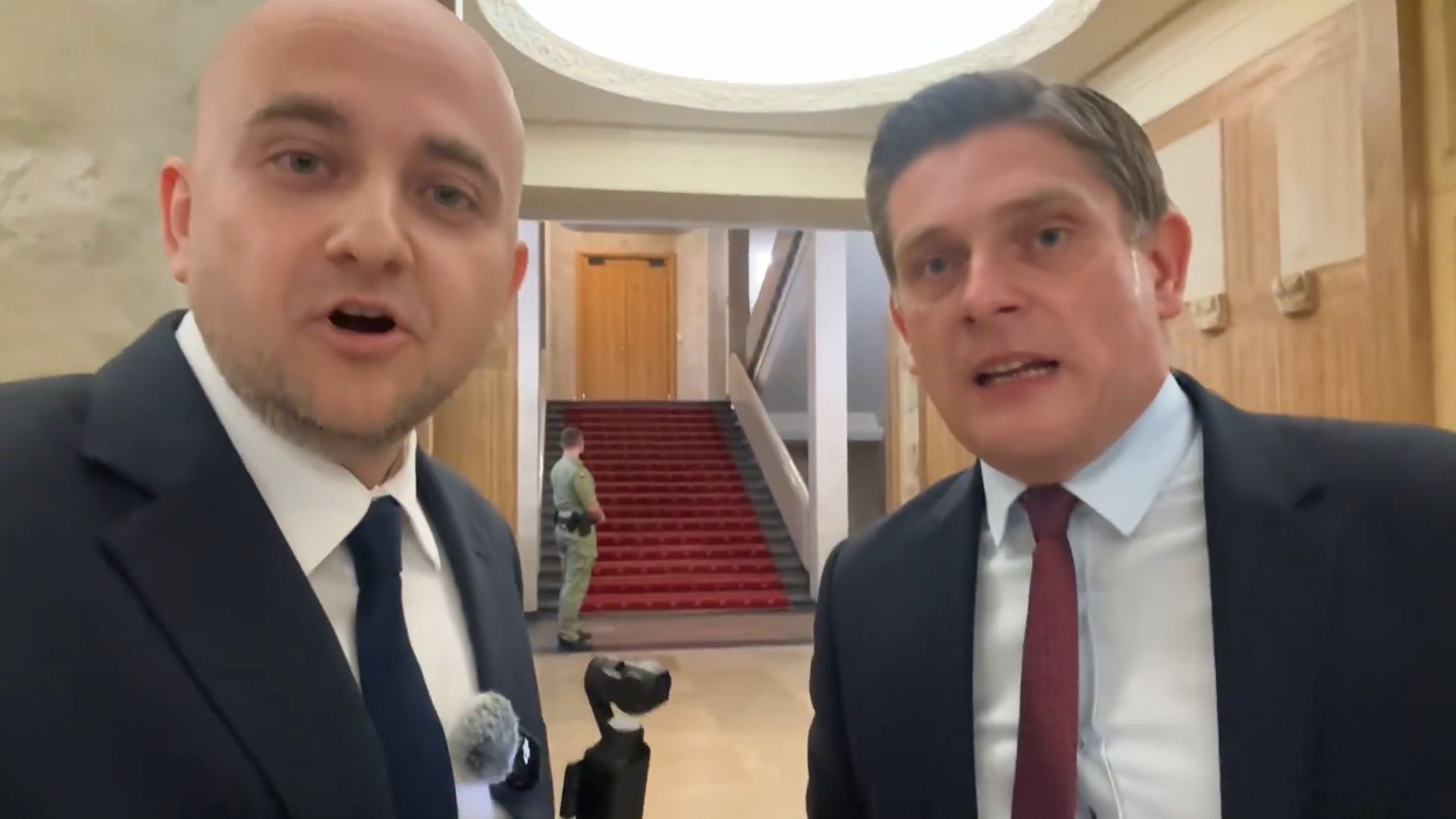 Dariusz Matecki i Bartosz Kownacki