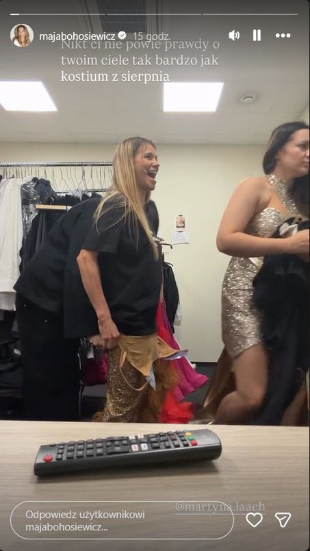 Maja Bohosiewicz ma kłopoty z sukienką
