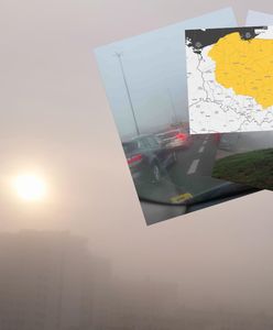 Polska pod mgłą. Widoczność na kilka metrów. IMGW alarmuje