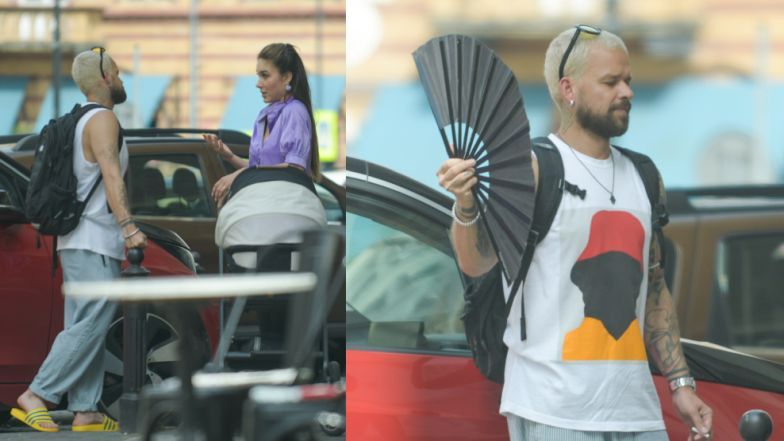 Ida Nowakowska i Michał Piróg kłócą się na ulicy