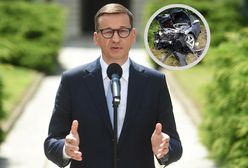 Morawiecki o planach zmian przepisów: Sprawcy wypadków zapłacą alimenty rodzinom ofiar