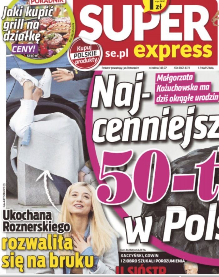 Adriana Kalska miała wypadek na planie