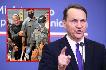 Stanowcza reakcja Sikorskiego na szokujące nagranie izraelskiego polityka