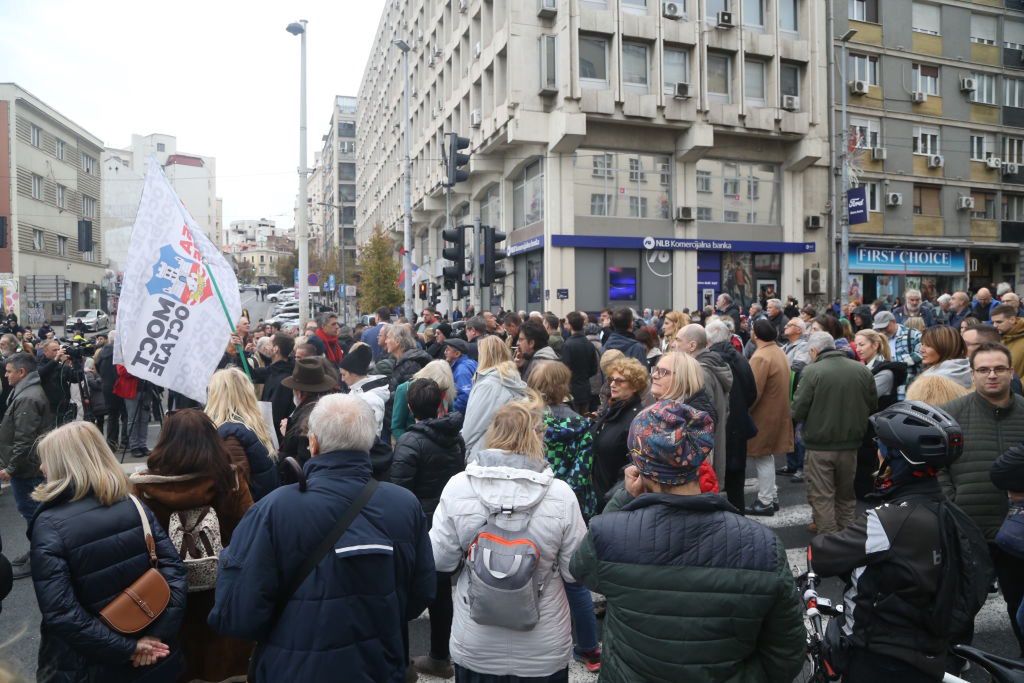 Poprzedni protest przeciwko burzeniu mostu odbył się w drugiej