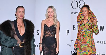 Gwiazdy lansują się na pokazie mody: prześwitująca Agnieszka Woźniak-Starak, wzorzysta Omenaa Mensah, mroczna Maffashion (ZDJĘCIA)