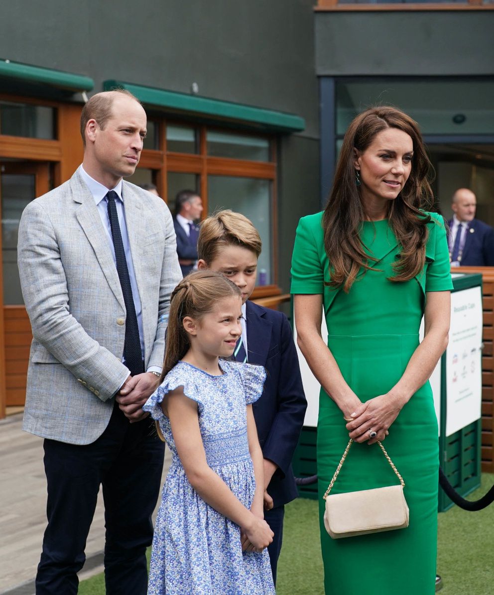 Brytyjska rodzina królewska na Wimbledonie