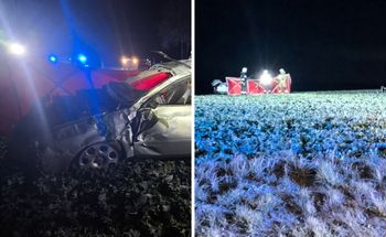 Tragiczny wypadek w Wielkopolsce. Nie żyje 18-latek