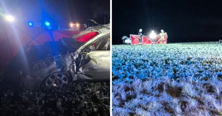 Tragiczny wypadek w Wielkopolsce. Nie żyje 18-latek