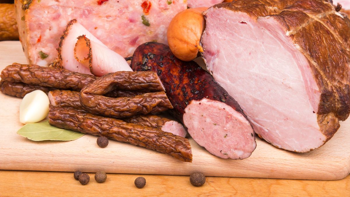 Dobrej jakości wędlina i kiełbasa