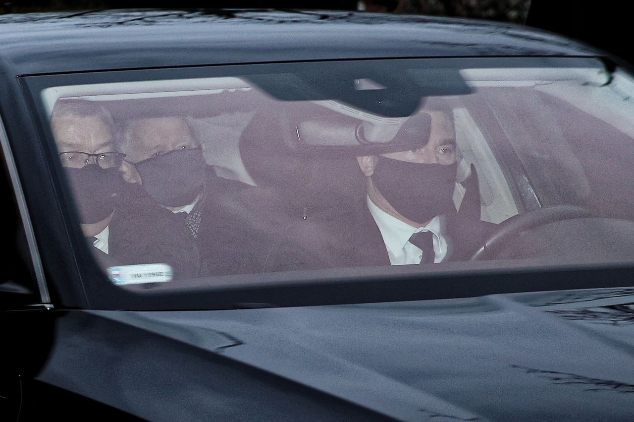 Jarosław Kaczyński w Krakowie. Protest przed Wawelem