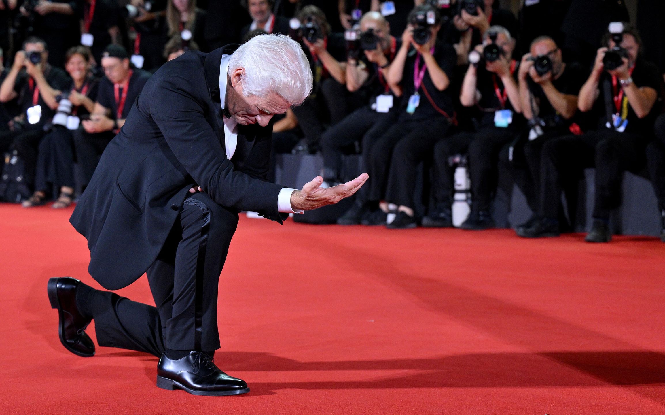 Richard Gere z żoną w Wenecji