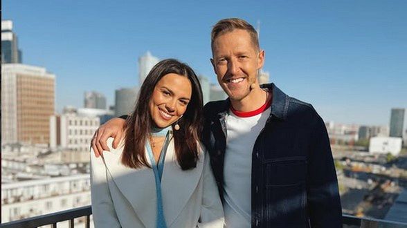 Paulina Krupińska i Damian Michałowski w "Dzień dobry TVN"