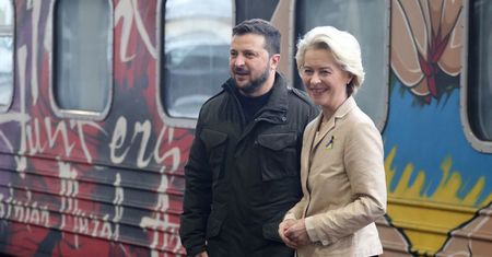 Ursula von der Leyen w Kijowie. "Stanowczo stoimy po stronie Ukrainy"