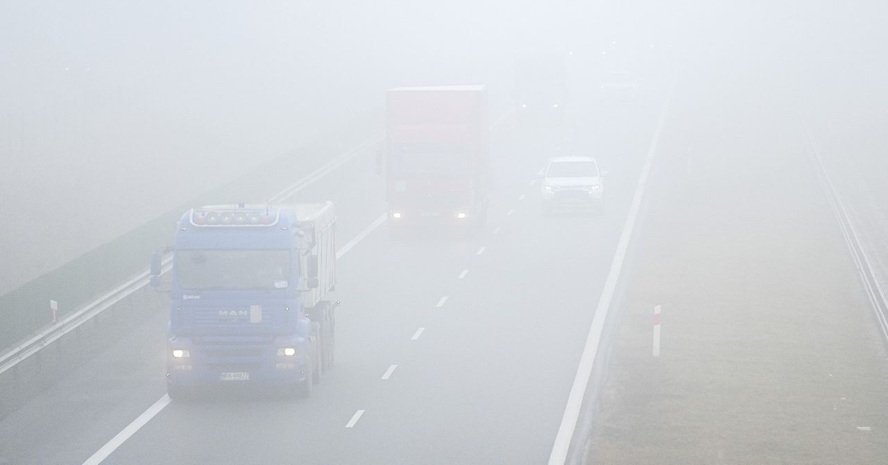 Lubuskie: Pogoda się pogorszy. Region utonie we mgle, drogi zrobią się śliskie