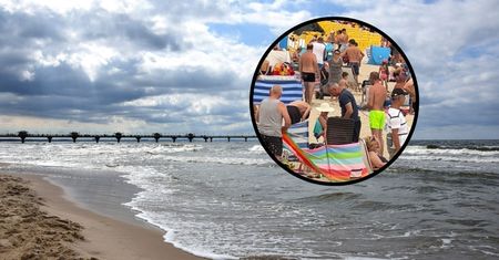 Wszedł na plażę w Międzyzdrojach i zdębiał. Szybko nagrał krótkie wideo
