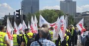 Solidarność wychodzi na ulice Warszawy. Tysiące związkowców domagają się referendum w sprawie Zielonego Ładu