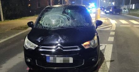 Wjechała w nastolatkę. Dziewczynkę zabrało pogotowie