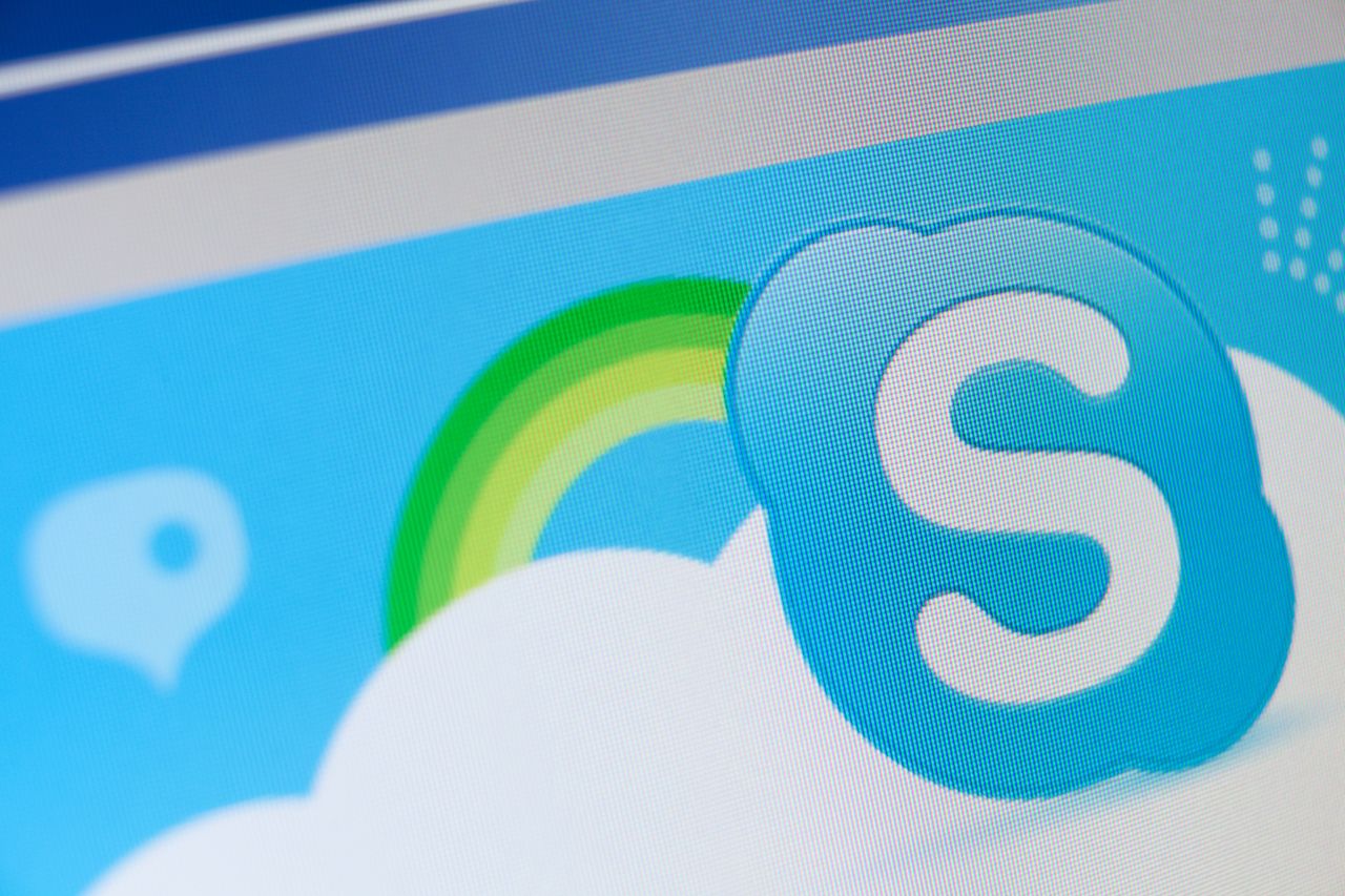 Ikona Skype'a z depositphotos