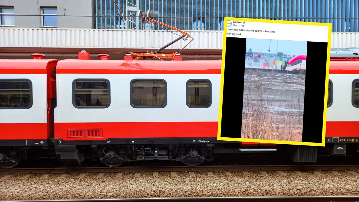 Niebezpieczne zdarzenie w Poznaniu.