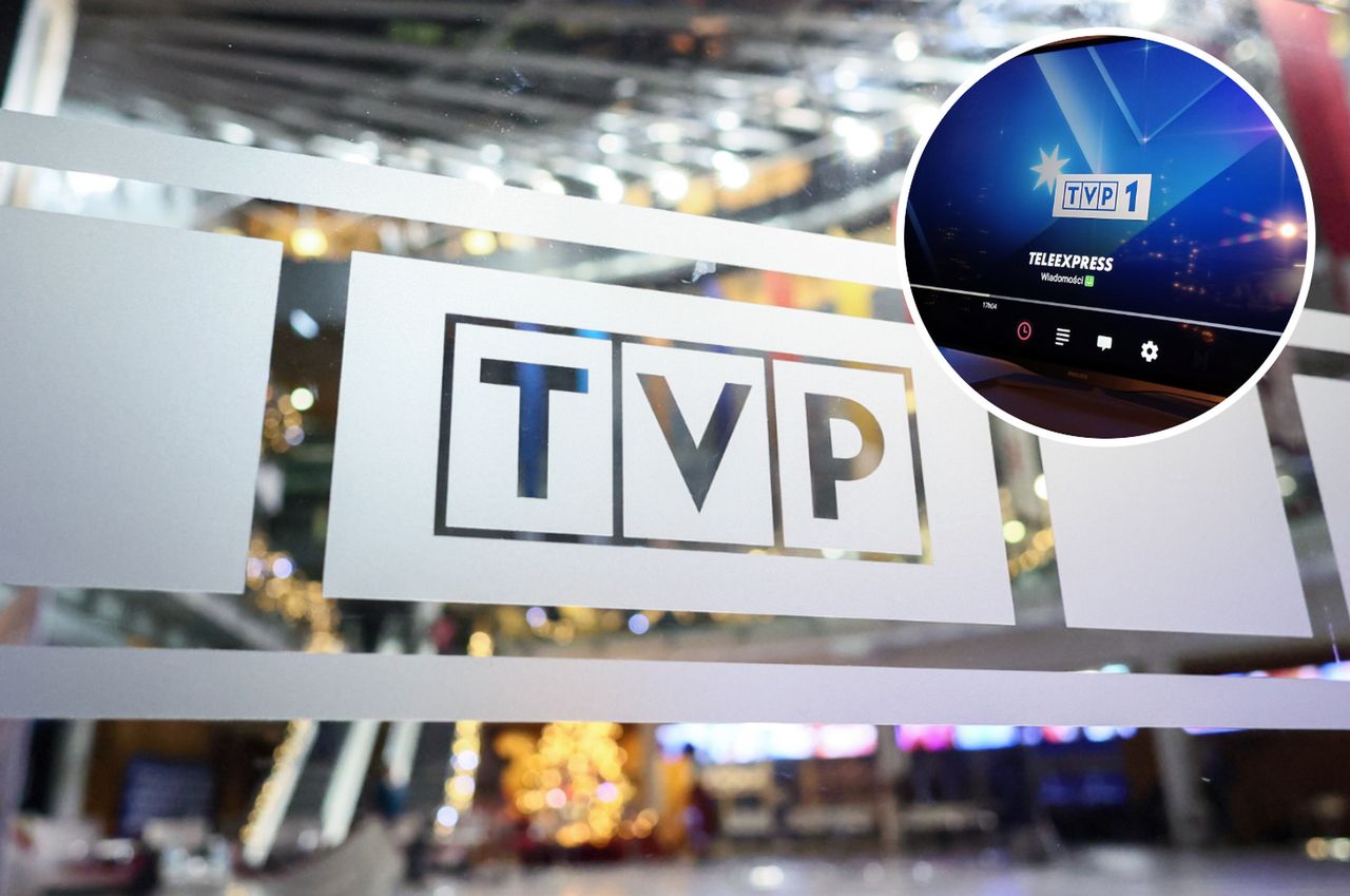 Nie było "Teleexpressu". Awantura o TVP