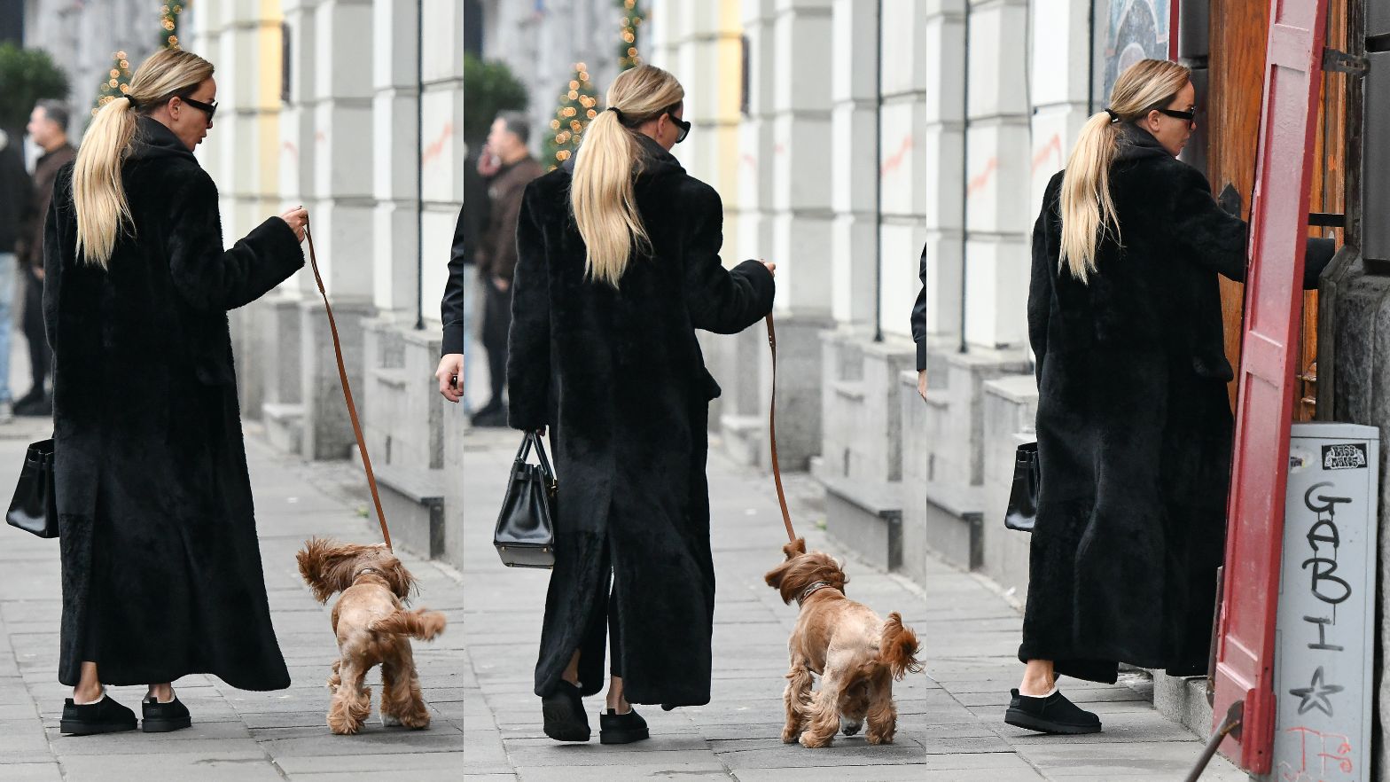 Przetakiewicz z torebką za 50 tys. przemierza stolicę