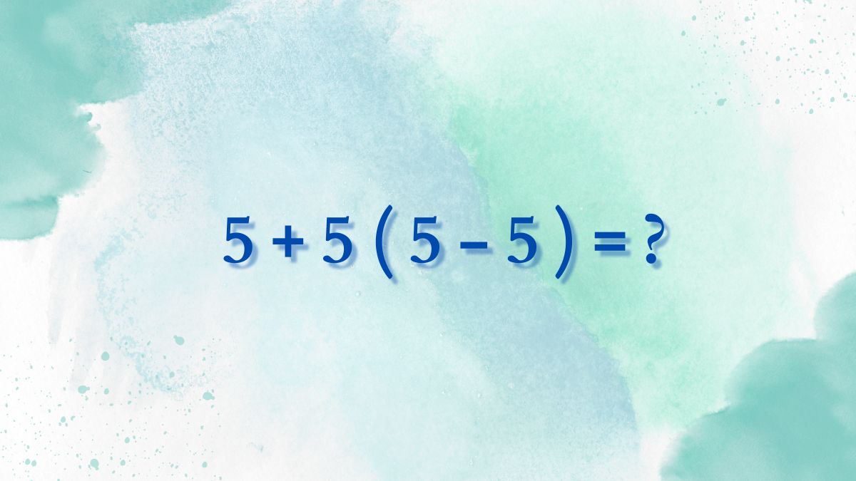 Zagadka matematyczna z piątkami budzi wiele wątpliwości 