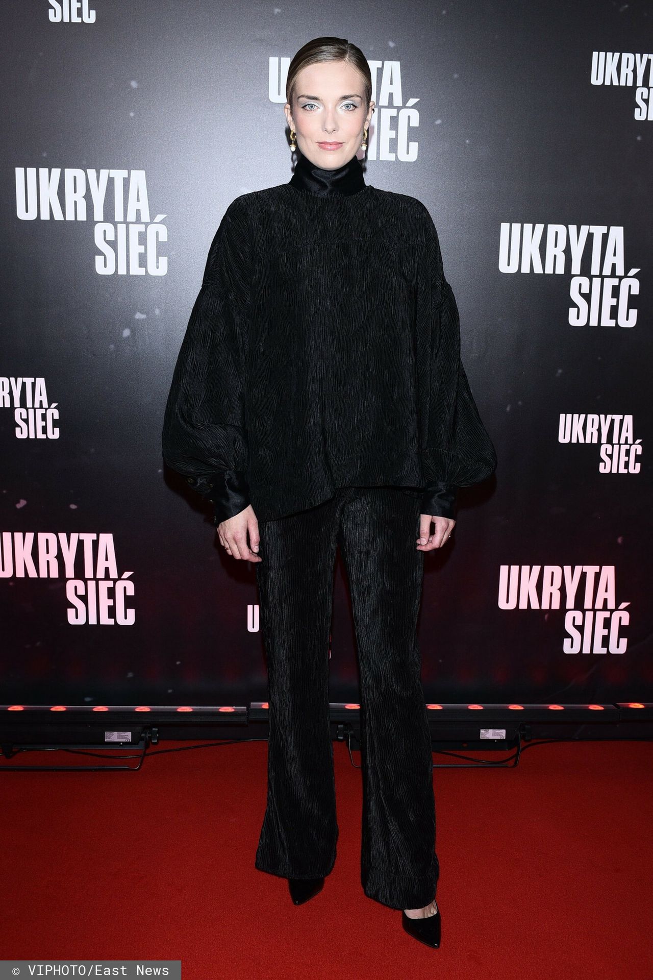 Magdalena Koleśnik na premierze filmu "Ukryta sieć"