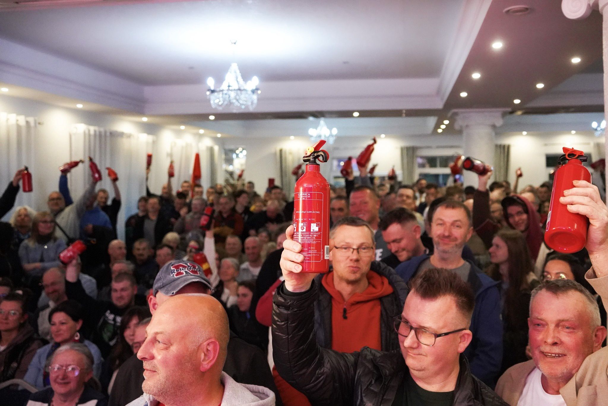 Spotkanie Grzegorza Brauna w Morągu
