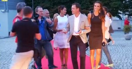 Rozenek pozuje z Miss Polonią!