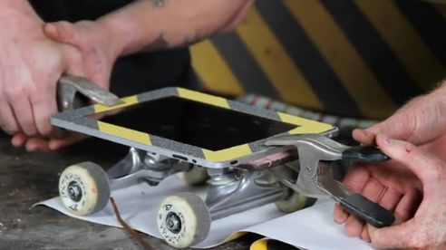 iPad jako deskorolka [ ześwirowane wideo] 1