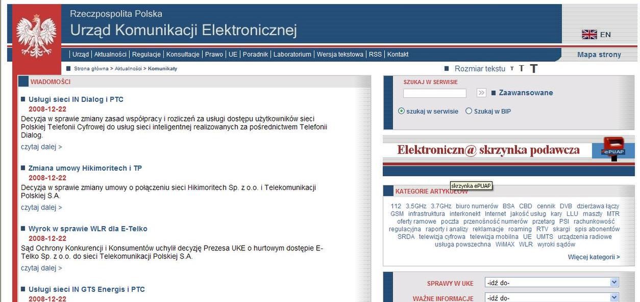 Szansa na szybszy i tańszy Internet w Polsce