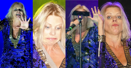 "Ekspresyjna" Maria Sadowska prezentuje wachlarz min na scenie PO RAZ PIERWSZY od wybuchu afery z ojcem (ZDJĘCIA)