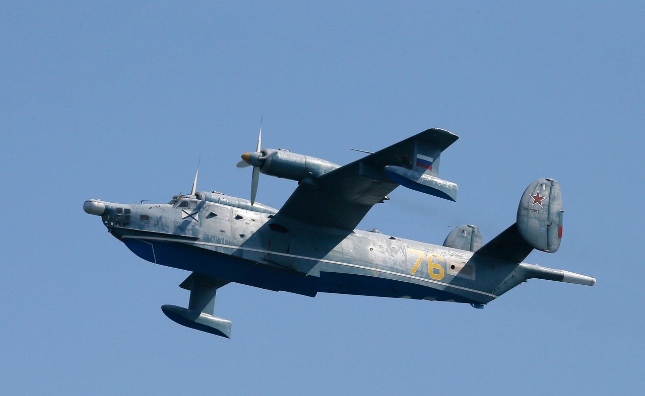 "Samolot-amfibia". Niepokojące ruchy Rosjan na Morzu Czarnym