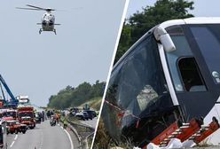 Tragiczny wypadek autokaru we Francji. Zabici i wielu rannych