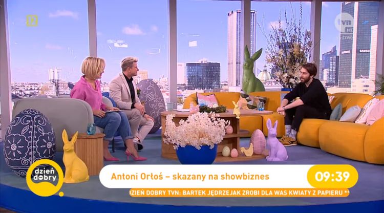 Syn Orłosia na kanapie "Dzień dobry TVN". Doszło do zaskakującego zdarzenia