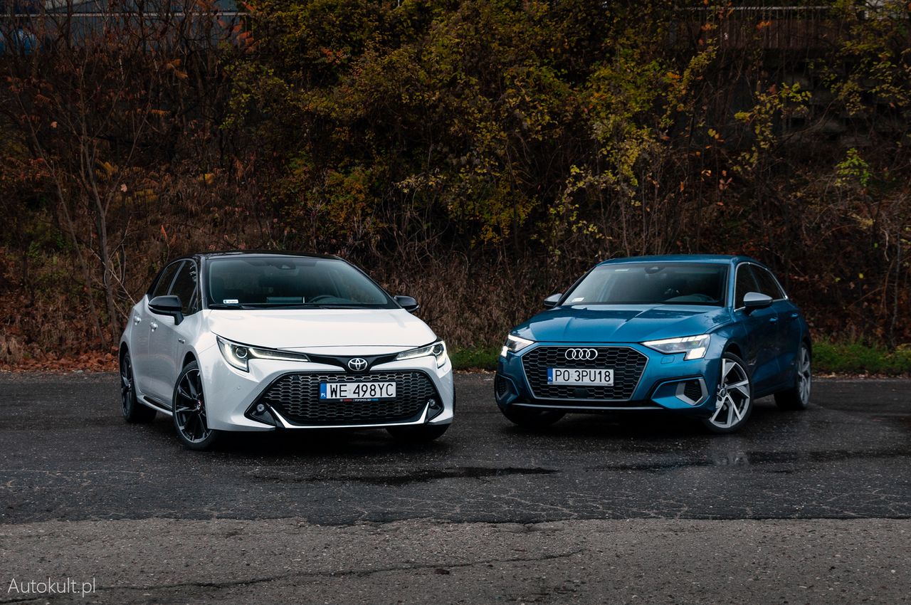 Test: Toyota Corolla Hybrid kontra Audi A3 35 TDI - dogrywka w pojedynku "kto jest mistrzem oszczędzania?"