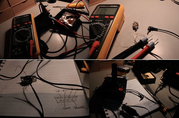 Canon 550D sterowany joystickiem Atari 2