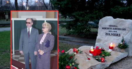 Jaruzelscy spoczęli w osobnych grobach. Nagrobek żony zaskakuje