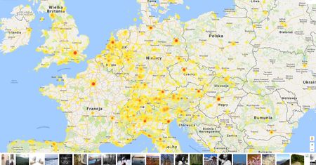Oto interaktywna mapka, która pomoże znaleźć najlepsze i najchętniej fotografowane miejsca na świecie