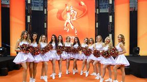 Cheerlederki w trakcie sobotnich meczów w Tauron Arenie Kraków (galeria)