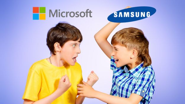 Microsoft będzie walczył w sądzie z... Samsungiem 1