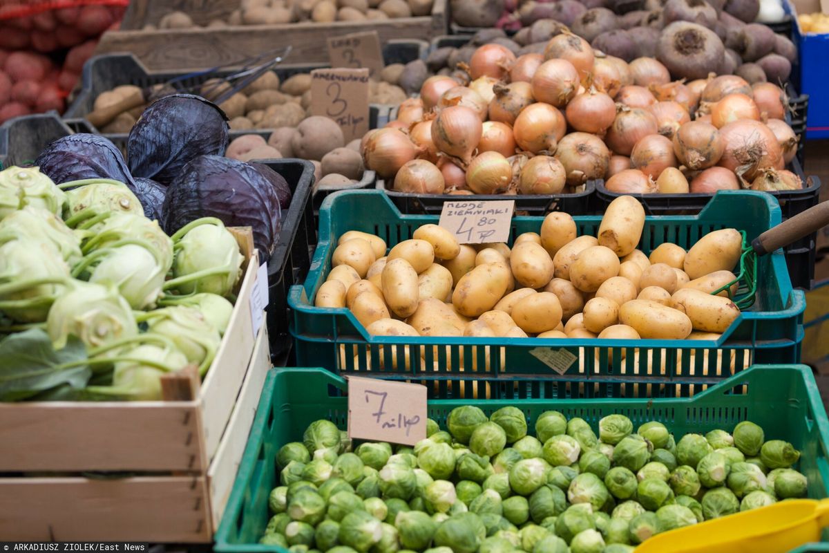 W połowie marca licząc rok do roku krajowe warzywa (12 produktów) były droższe o ponad 55,7 proc. 