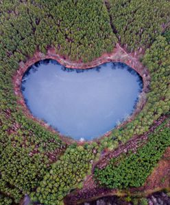 Jeziora w kształcie serca. Te cuda natury są w Polsce