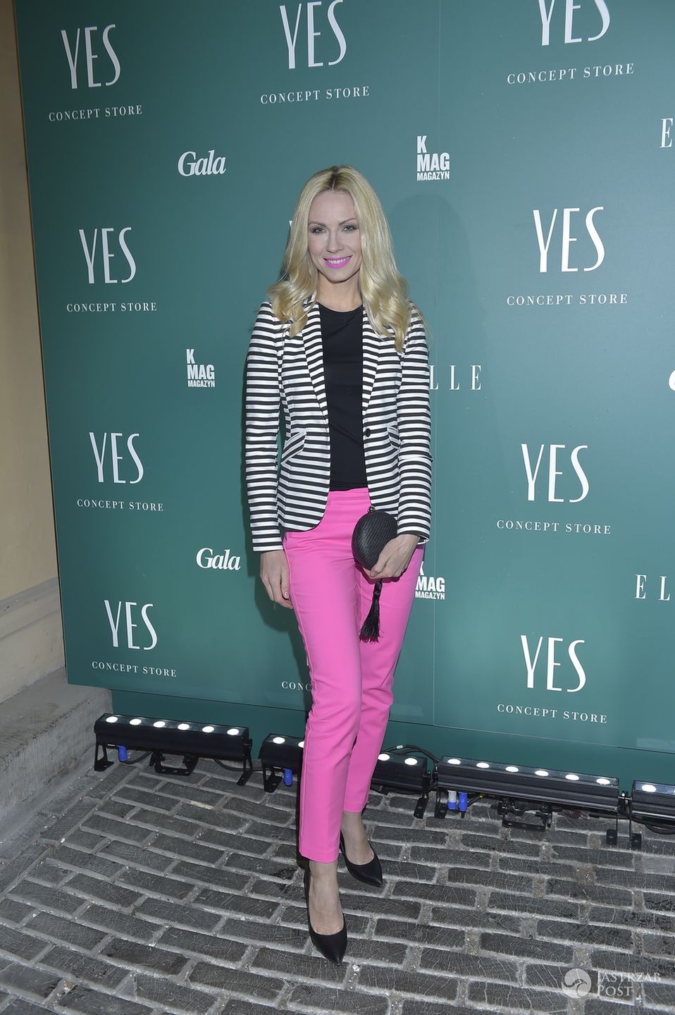 Dorota Michałowska, prezenterka Superstacji - otwarcie Concept Store YES