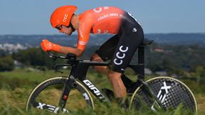 Liczne złamania Szymona Sajnoka po kraksie w Tour Down Under. Czeka go kilka tygodni przerwy