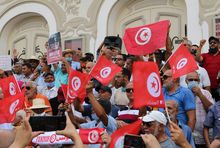 protesty w Tunezji